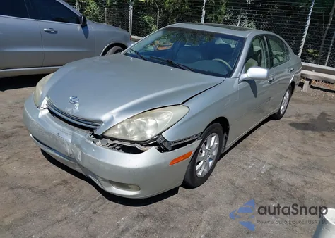 2003 Lexus Es 300 from USA, damaged, VIN JTHBF30G736007873